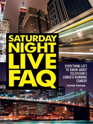 cover image of Saturday Night Live FAQ